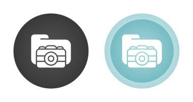 fotoğraf makinesi simgeleri ayarlandı, vektör illüstrasyonu