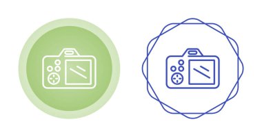 kamera ağ simgeleri ayarlandı, vektör illüstrasyonu