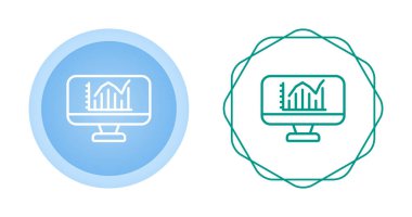 Düz bir iş analizi ikonu. Beyaz üzerine pazarlama araştırma sembolü. Strateji arama işareti siyah. Büyüyen grafik simgesinin analizi.