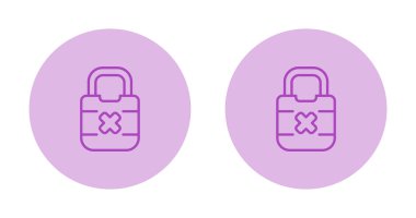 Beyaz Arkaplanda Asma Kilit Taslak Simgesi İzole Edilmiş Vektör ResmiComment 