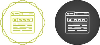 Beyaz arkaplanda arama çubuğu bulunan bilgisayar dizinleri 