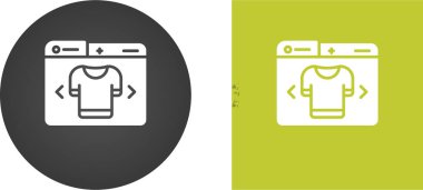 Tişört simgeli bilgisayar dizinleri, güvenlik konsepti, vektör illüstrasyonu   