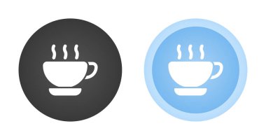 Kahve fincanı Icons set, vektör çizim 