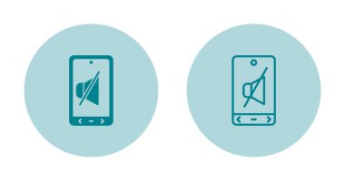 Dilsiz ağ simgesi vektör illüstrasyonu