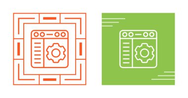 Simge vektör illüstrasyon tasarımı ayarlanıyor