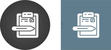 belge simgeleri ayarlandı, vektör illüstrasyonu basit tasarım