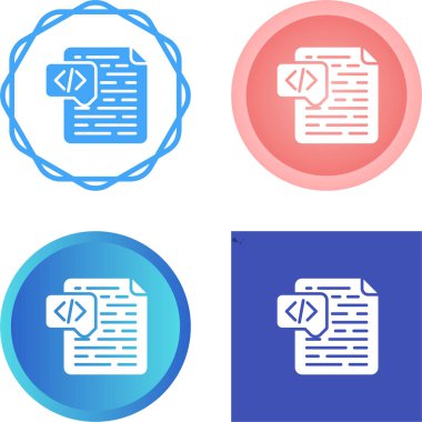 belge simgeleri ayarlandı, vektör illüstrasyonu basit tasarım