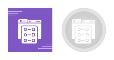 Sunucu simgeleri, güvenlik konsepti, vektör illüstrasyonlu bilgisayar dizinleri   