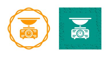 Ölçekler web simgesi vektör çizimi