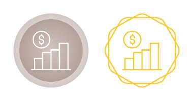 Satış analizi ya da analiz simgesi konsepti