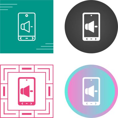 akıllı telefon simgeleri ayarlandı, vektör illüstrasyonu basit tasarım