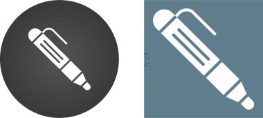  kalem simgeleri, basit vektör tasarımı