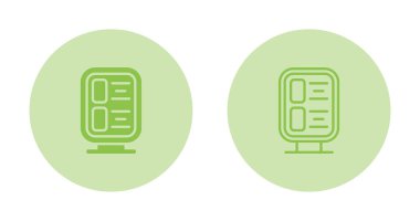 Dijital İmza simgeleri vektör illüstrasyonunu ayarla 