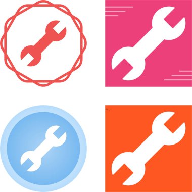 Çizgi anahtarı simgelerini beyaz arkaplanda ayarla, vektör illüstrasyonu 