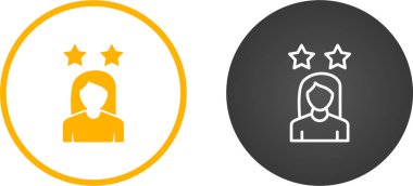 İnsan avatar simgeleri seti, vektör illüstrasyonu basit tasarım