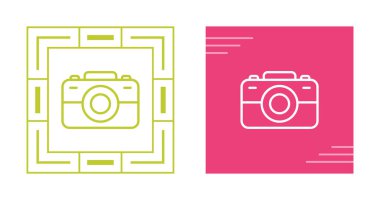 kamera web simgeleri basit illüstrasyon