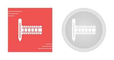 film düzenleme simgeleri renk arkaplanı, vektör illüstrasyonunda izole  