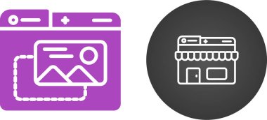 Beyaz arkaplanda depolama simgeleri olan bilgisayar dizinleri 