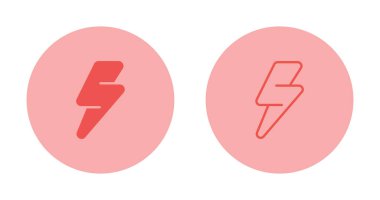  beyaz arkaplanda ışık simgesi izole edildi. 