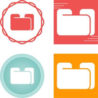 Dizin web simgelerinin vektör illüstrasyonu