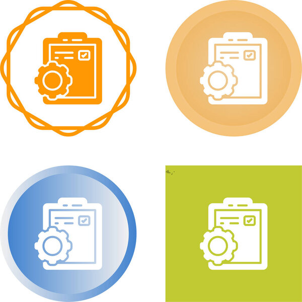 document icons set, vector illustration simple design