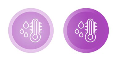 termometre Icons set, vektör çizim