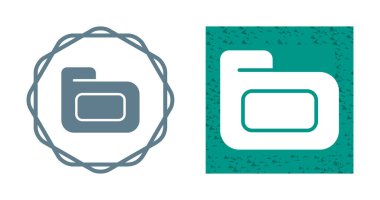 dosya dizini web simgesi vektör illüstrasyonu