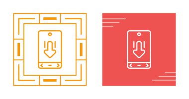 Akıllı telefon web simgesi vektör illüstrasyonuna dosya indir