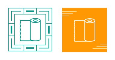 Kağıt rulolarının vektör çizim kümesi 