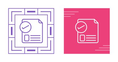 Kağıt kağıtlar onay süreci. Uygulamalar için basit web simgeleri 