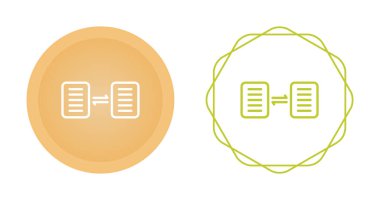 belge simgeleri ayarlandı, vektör illüstrasyonu basit tasarım