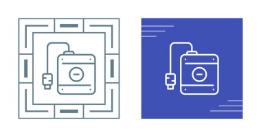 Sabit disk simgesi vektör çizimi 