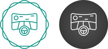 Çalışma ve simülasyon oyunu için pratik modern vektör simgeleri