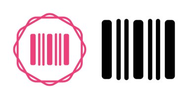 Barkod tarama simgeleri. Vektör illüstrasyonu