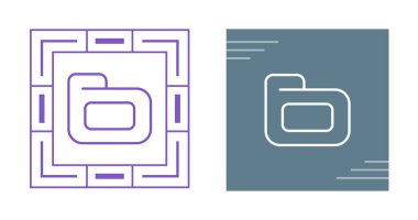 dosya dizini web simgesi vektör illüstrasyonu