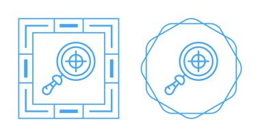 Hedef Simgesi Vektör Çizimini Ayarla.