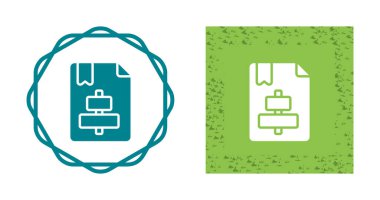Merkezi Hizala Web simgesi vektör illüstrasyonu