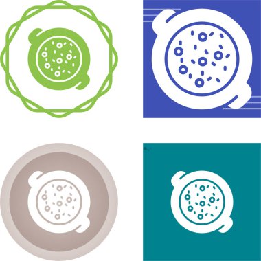 Güveç web simgesi vektör illüstrasyonu