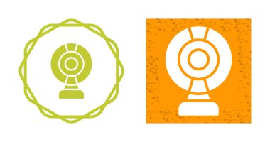 Web kamerası web simgeleri vektör illüstrasyonu