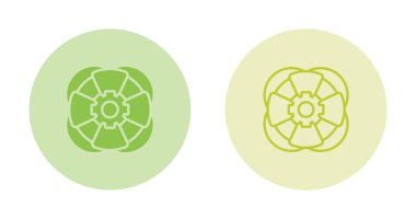 Life Ring web simgeleri vektör illüstrasyonunu ayarla