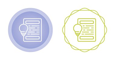 belge simgeleri ayarlandı, vektör illüstrasyonu basit tasarım