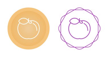 elma web simgeleri vektör illüstrasyonu