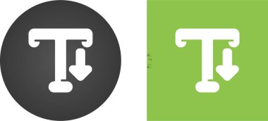 Metin girdi simgeleri koleksiyonu. Vektör, düz resim. 