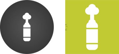 Dijital kullanım için ince çizgi boyası simgeleri