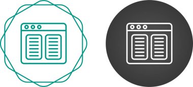 Görev simgeleri ayarlandı, vektör illüstrasyonu