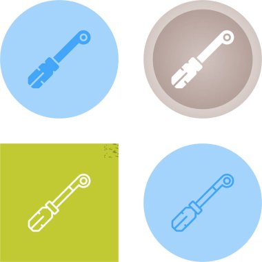 Boru ipliği simgeleri ayarlandı, vektör illüstrasyonu