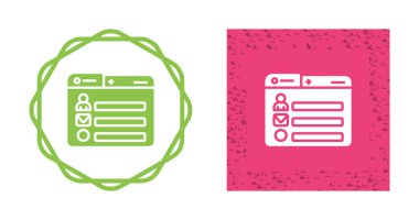 Sosyal medya profil sayfası beyaz arkaplanda olan bilgisayar dizinleri 