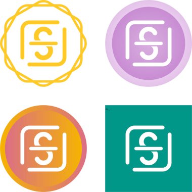 Grev yoluyla ağ simgesi vektör illüstrasyonu