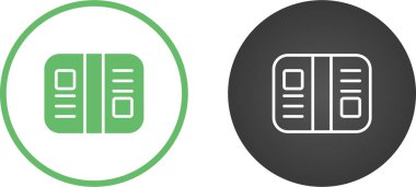 Tarz vektör simgeleri sette, Sevkiyat Kutusu