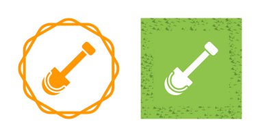 Kürek ağ simgesi seti, vektör illüstrasyonu           